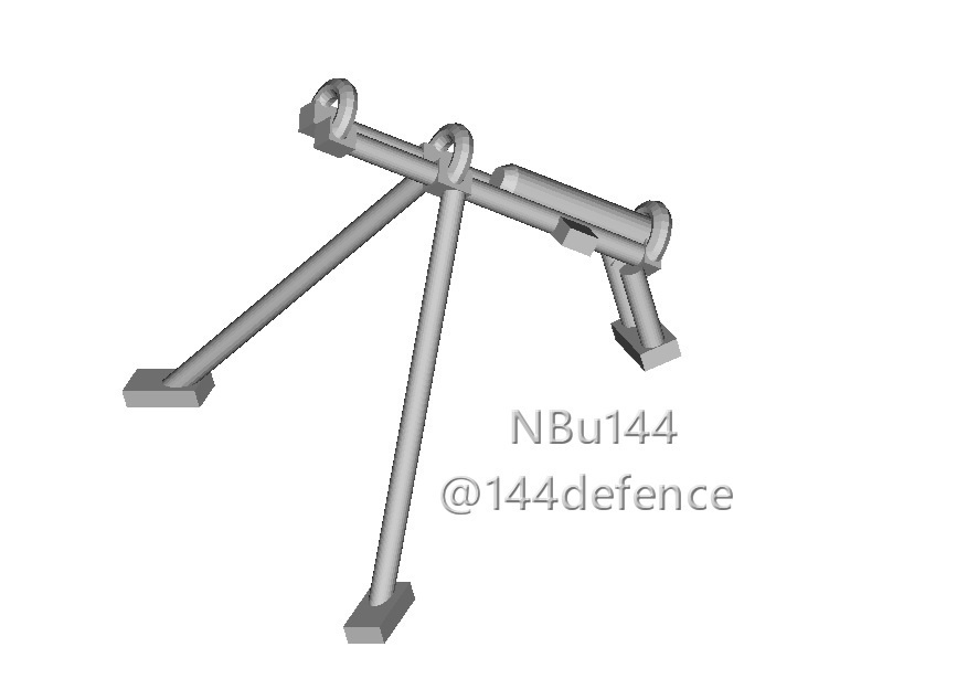 【1/144 陸上自衛隊】70式地雷原爆破装置