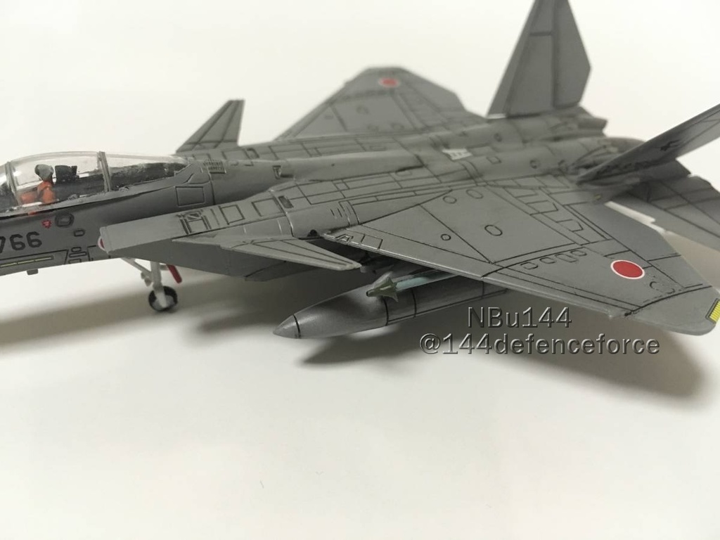 【1/144 アメリカ空軍】空対空ミサイル AIM-9L サイドワインダーL 4発セット