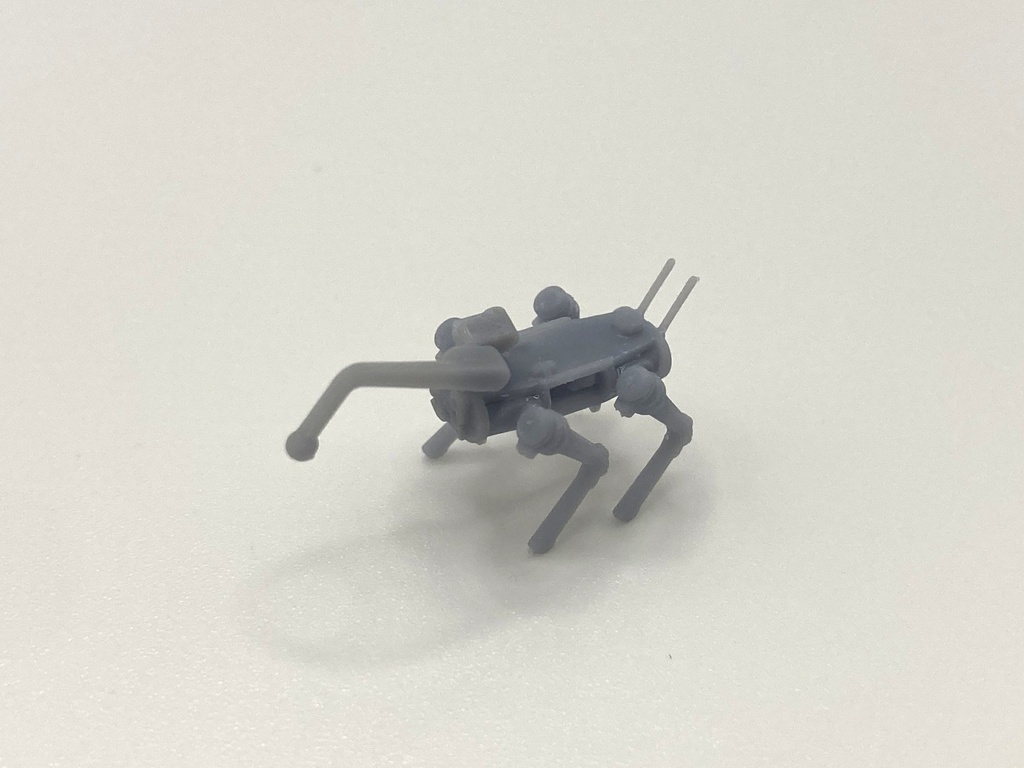 【1/72 アメリカ軍・航空自衛隊】四足無人ロボVISON60(アーム付)