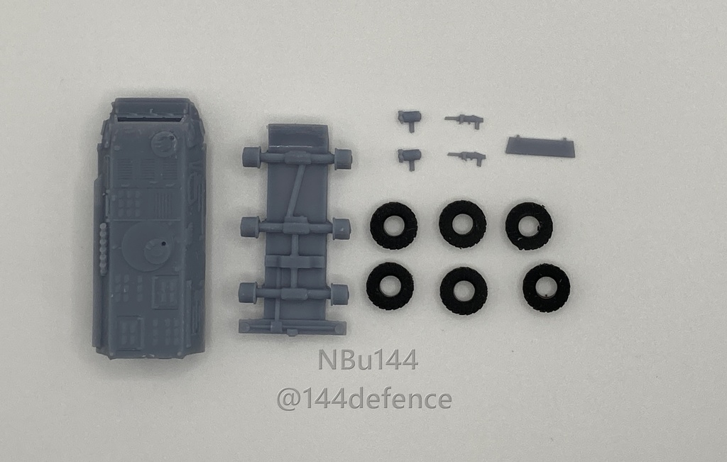 【1/144 ドイツ軍】フクス装甲兵員輸送車