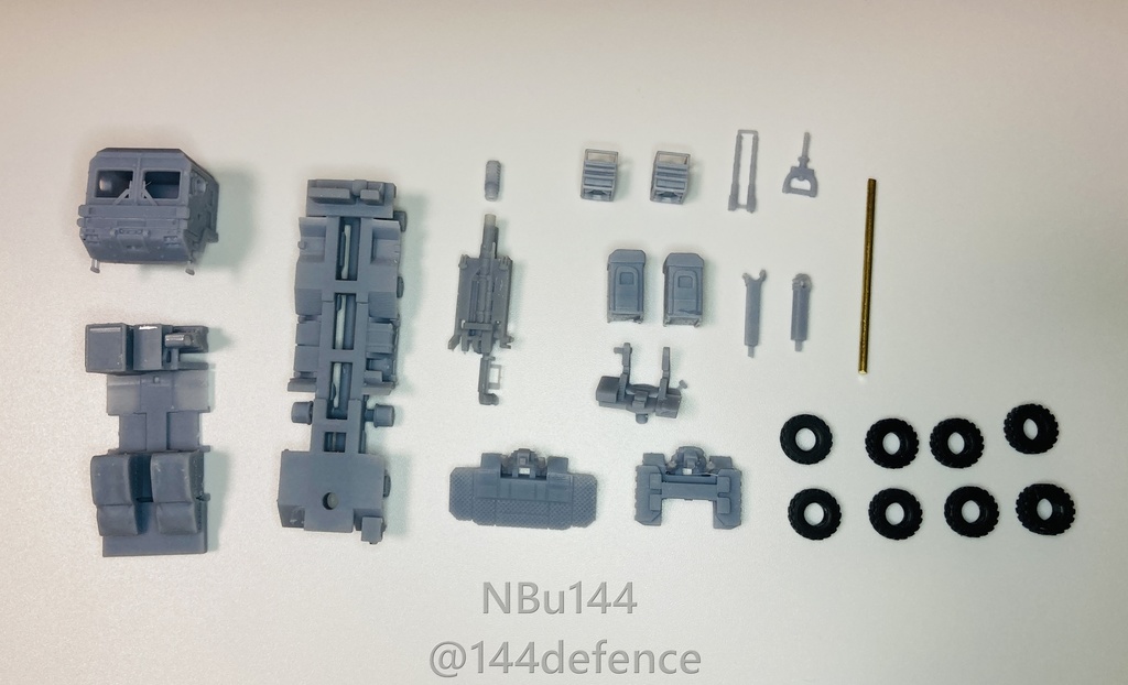 【1/144 陸上自衛隊】19式装輪自走155mmりゅう弾砲