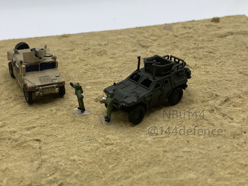 【1/144 陸上自衛隊】軽装甲機動車 国際派遣仕様