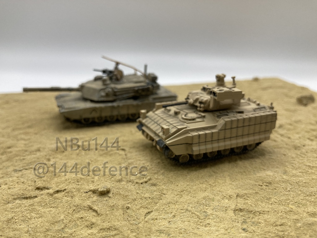 【1/144 アメリカ陸軍】M2A4ブラッドレー