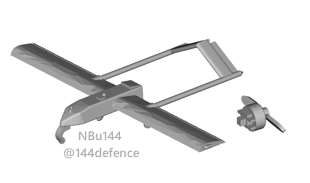 【1/144 アメリカ軍】RQ-7シャドー無人偵察機