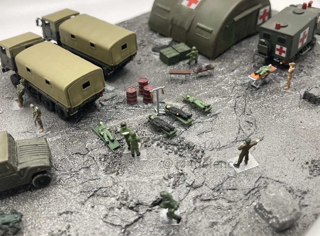 【Nゲージ・1/144】野外医療セット