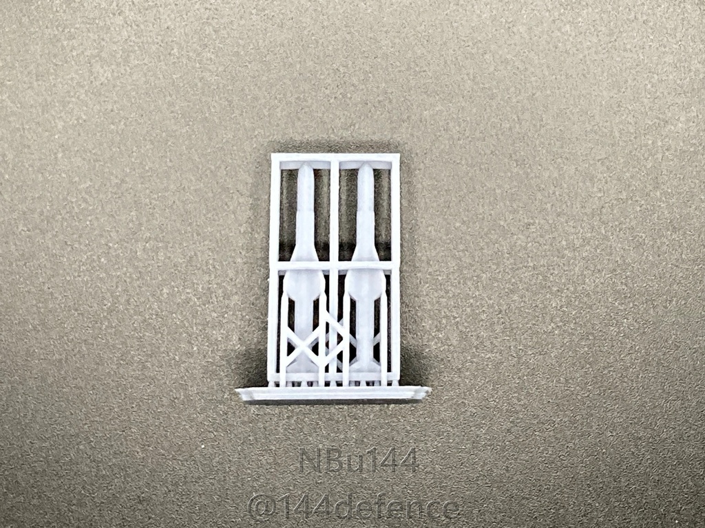 【1/144 仏軍向け】AM39 エグゾセ対艦ミサイル×2