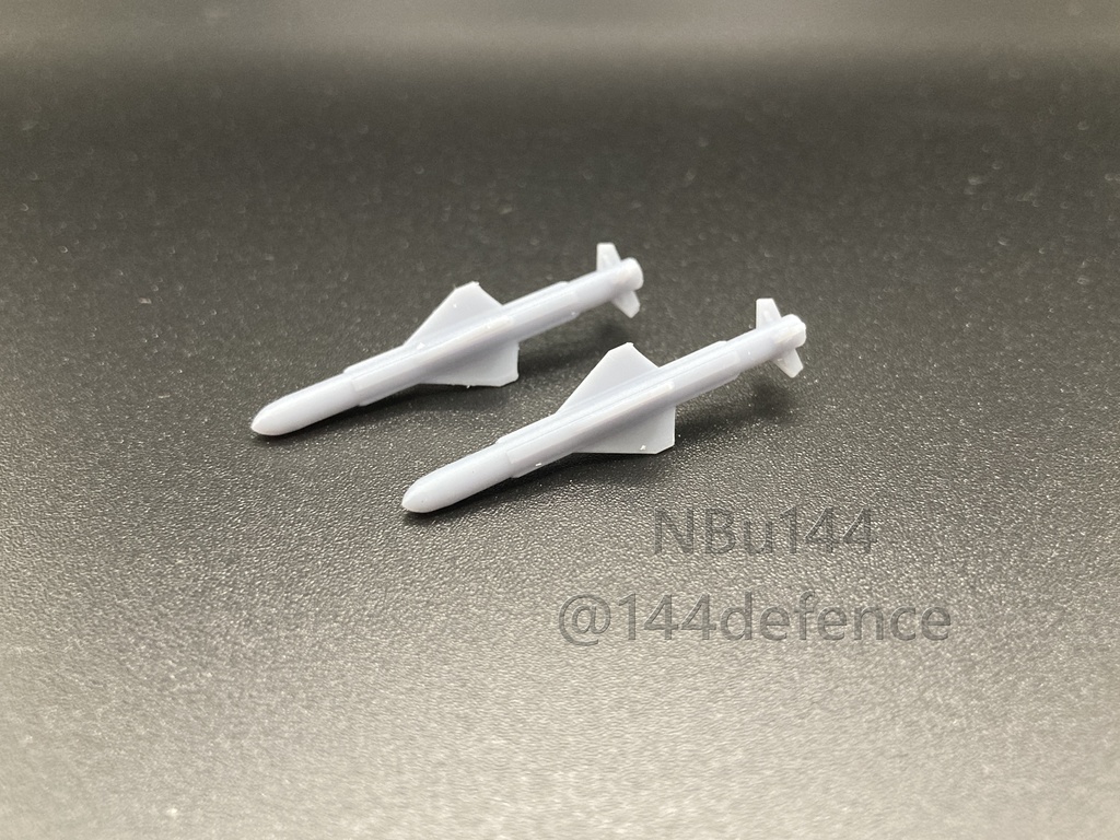 【1/144 仏軍向け】AM39 エグゾセ対艦ミサイル×2