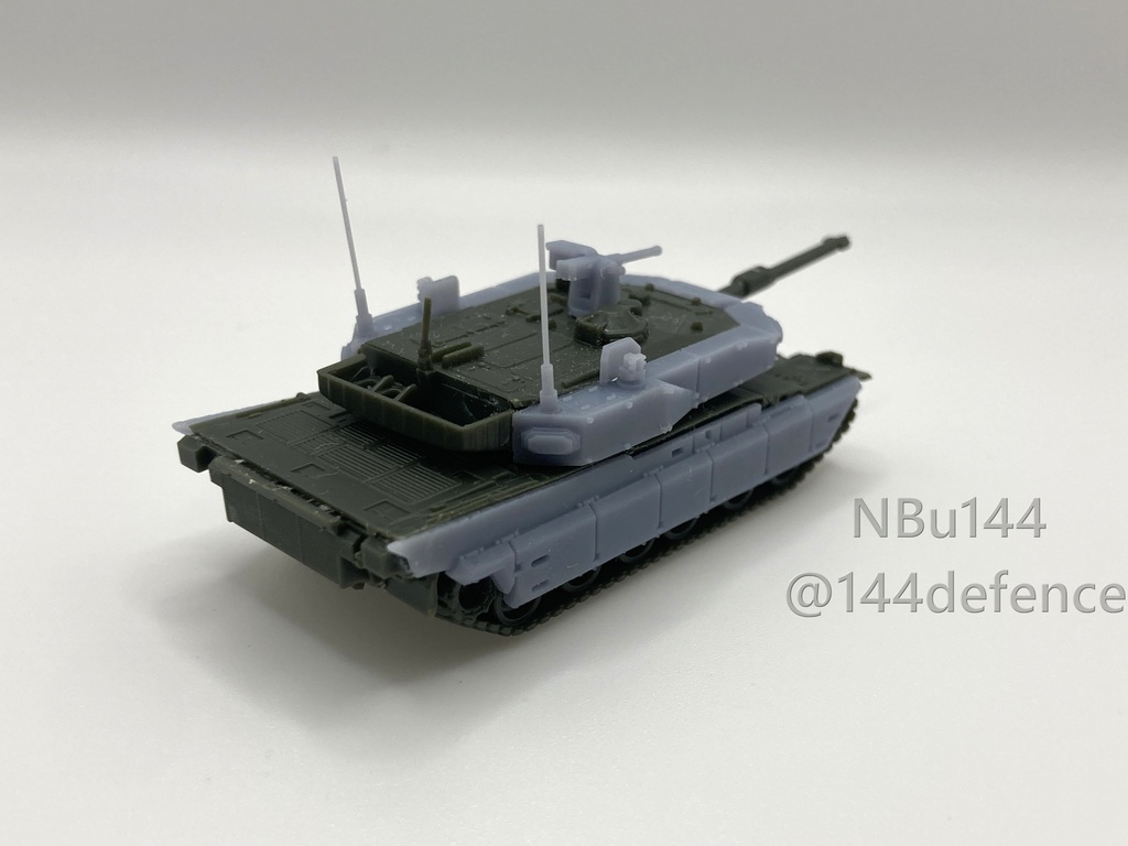 【1/144 陸上自衛隊】90式戦車アクティブ防御改修キット