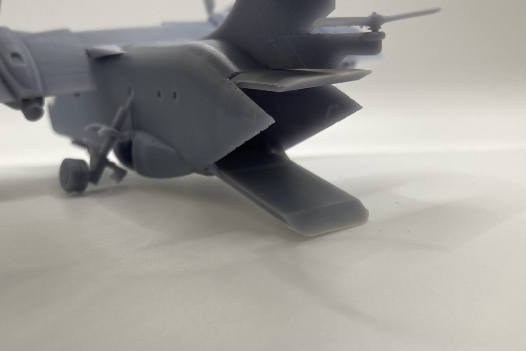 【1/144 アメリカ軍】XC-142ティルトウィング輸送機