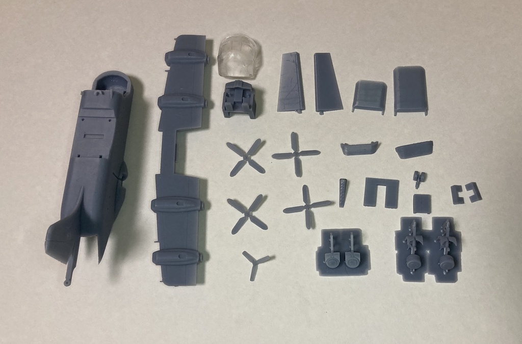【1/144 アメリカ軍】XC-142ティルトウィング輸送機