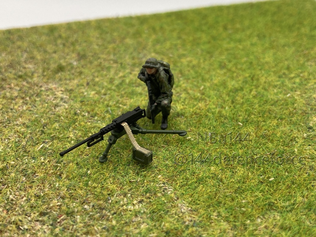 【1/72 陸上自衛隊・アメリカ軍】ブローニング重機関銃三脚付き