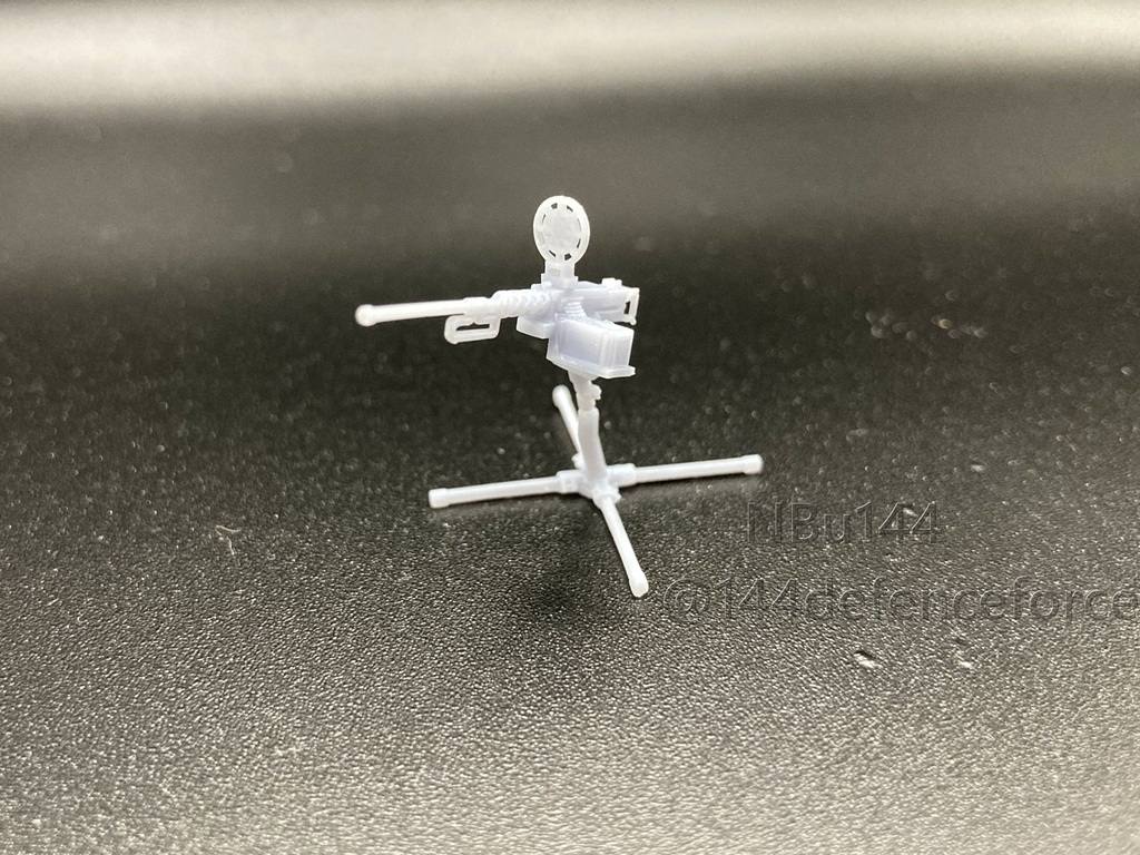 【1/72　陸上自衛隊・アメリカ軍】ブローニング重機関銃対空銃架付き