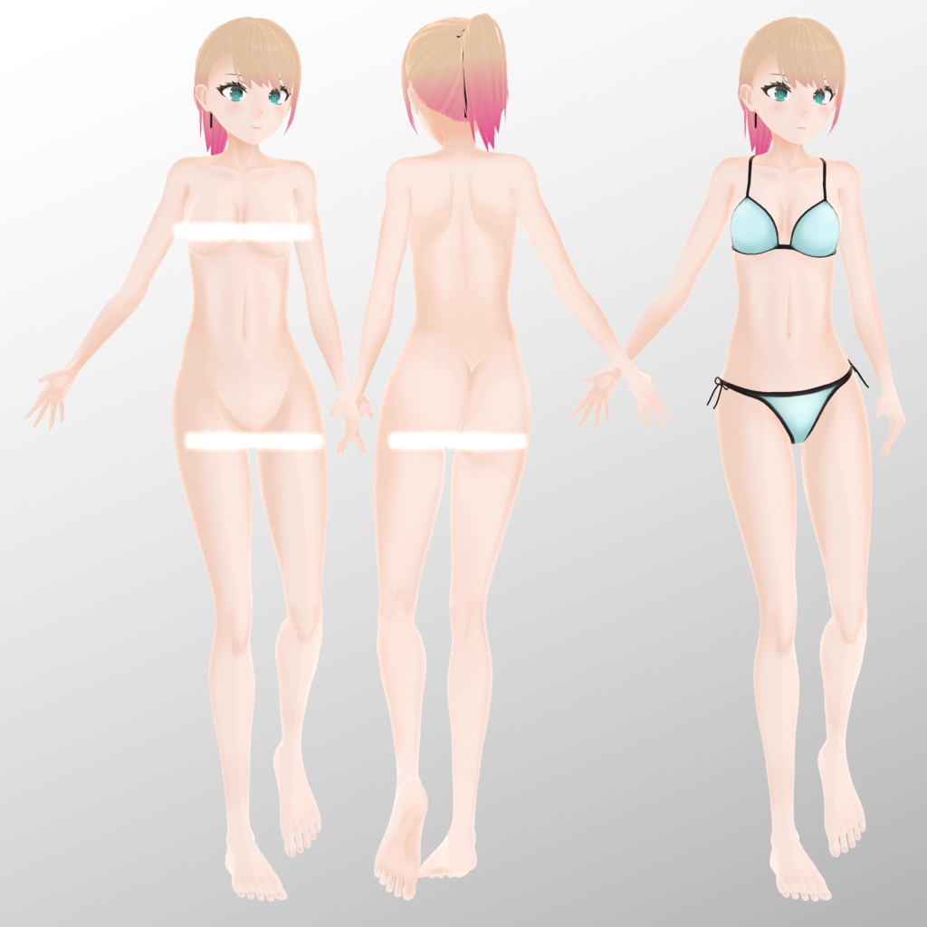 オリジナル3Dモデル「Kotomi」