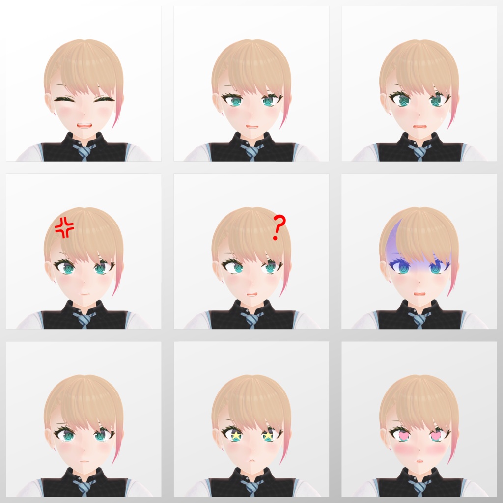 オリジナル3Dモデル「Kotomi」