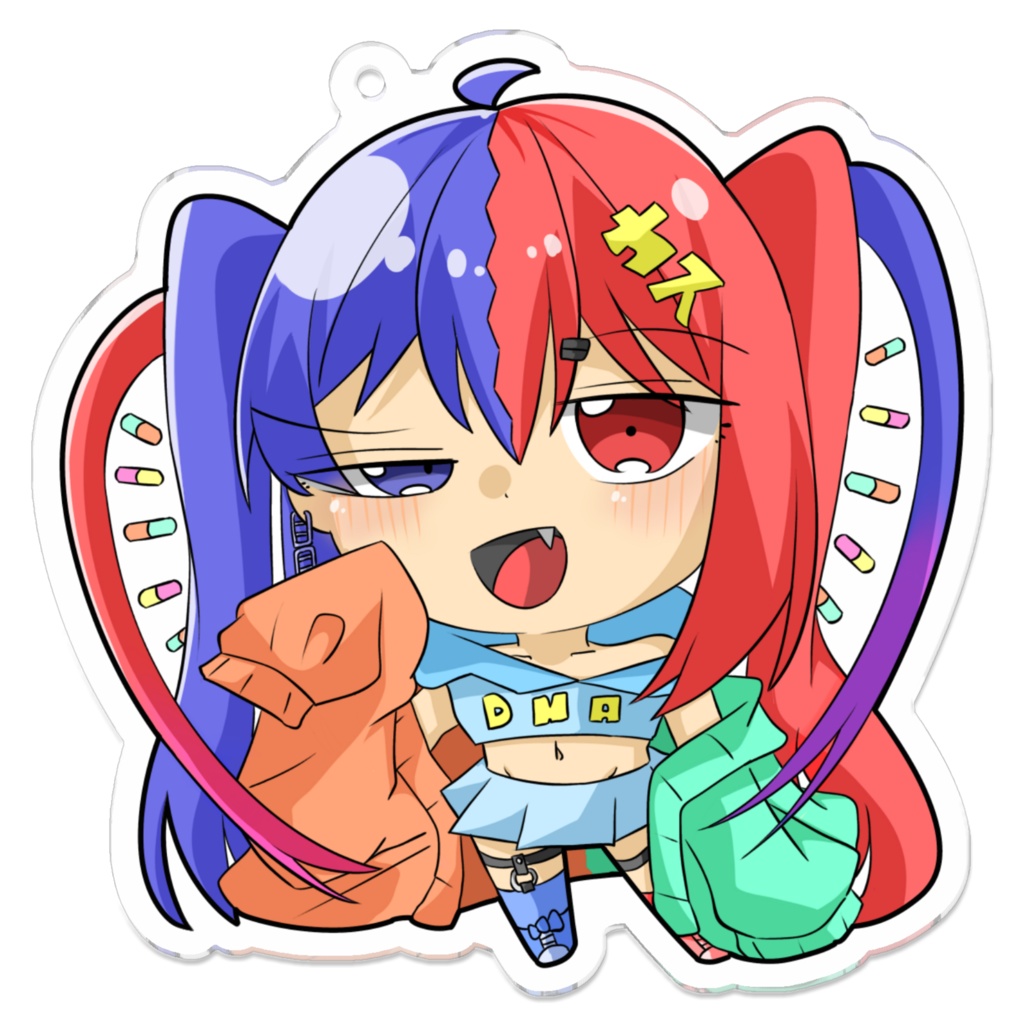 DNAちゃん アクリルキーホルダー