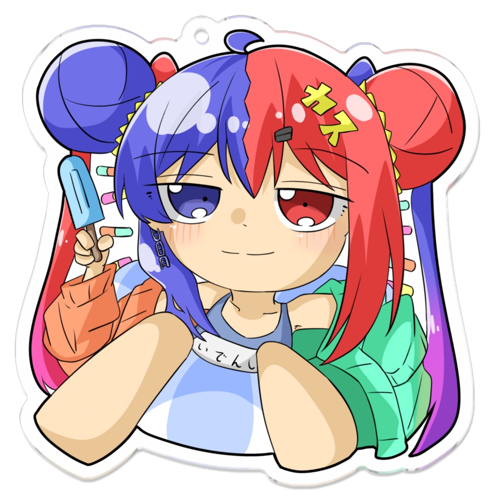 DNAちゃんの夏休み アクリルキーホルダー