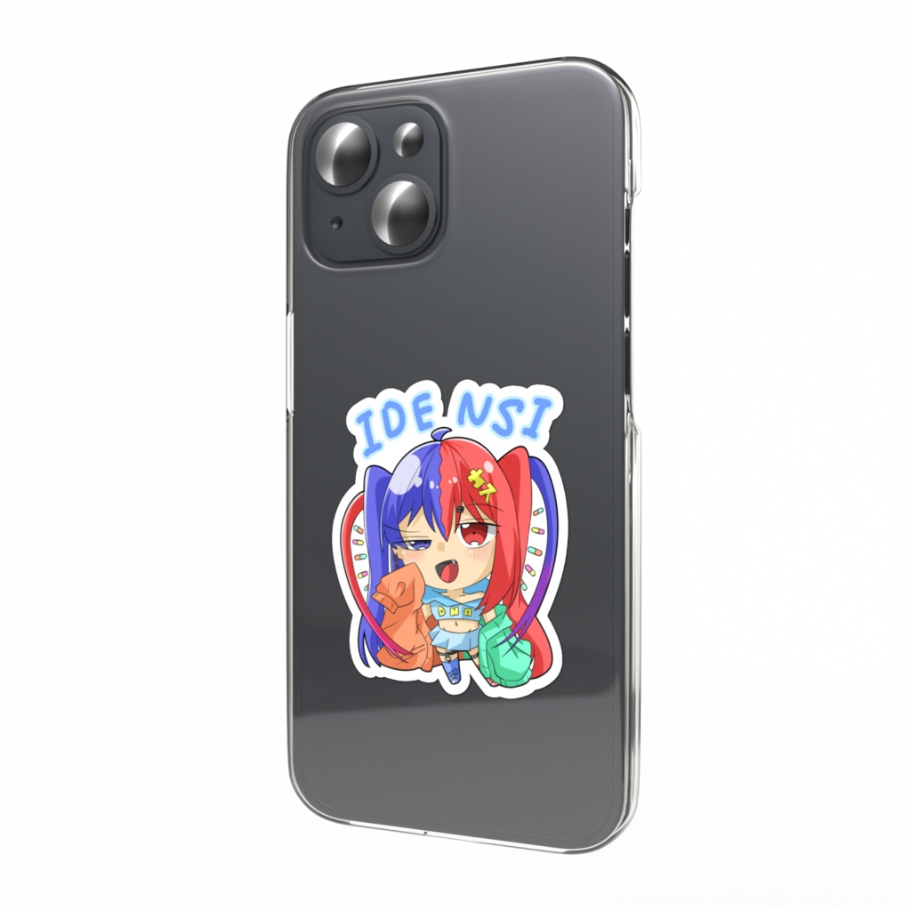 DNAちゃんスマホステッカー