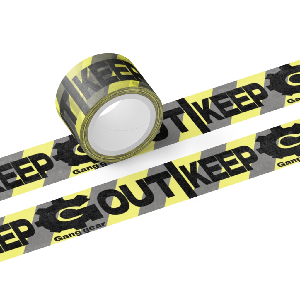 Gang gear ロゴ マスキングテープ