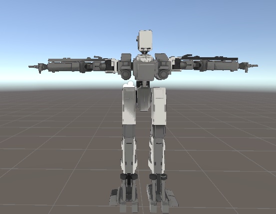 【無料アバター】等身高いメカ