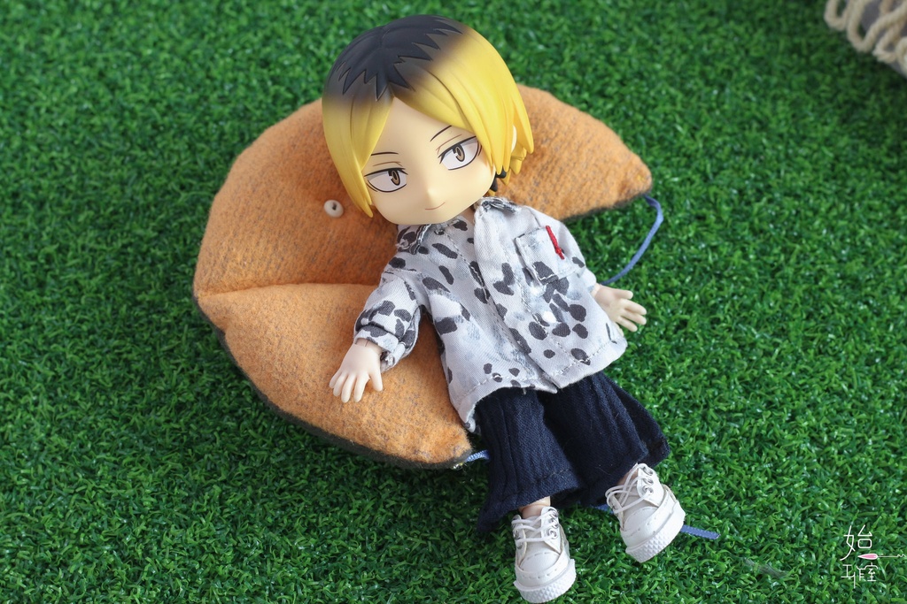 【ダルメシアン柄シャツ/オビツ11服/ピコドー10】