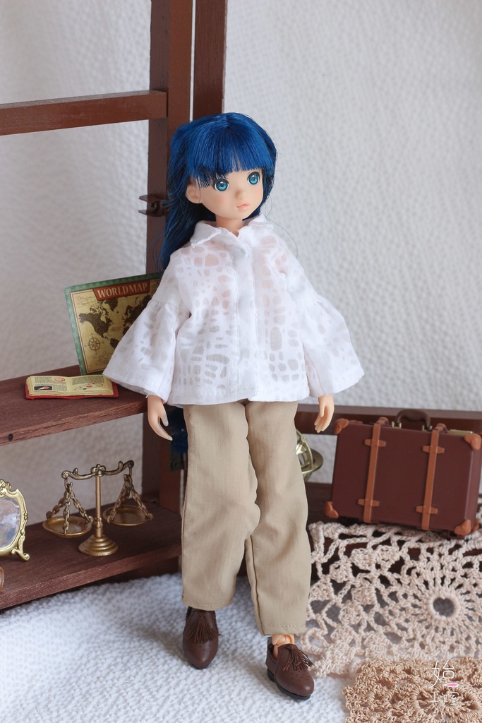 【半透明のドットシャツ/ピュアニーモ AZONE Pureneemo xs/ruruko】