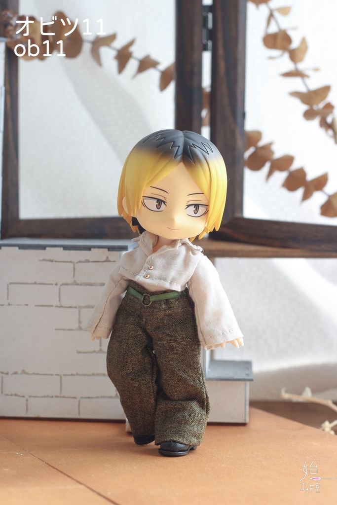 【ワイドパンツ-3 size/オビツ11,ピコドー9/ピコドー10,UFdoll/ワンダーフロッグ】