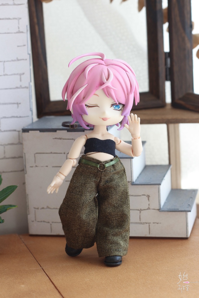 【ワイドパンツ-3 size/オビツ11,ピコドー9/ピコドー10,UFdoll/ワンダーフロッグ】