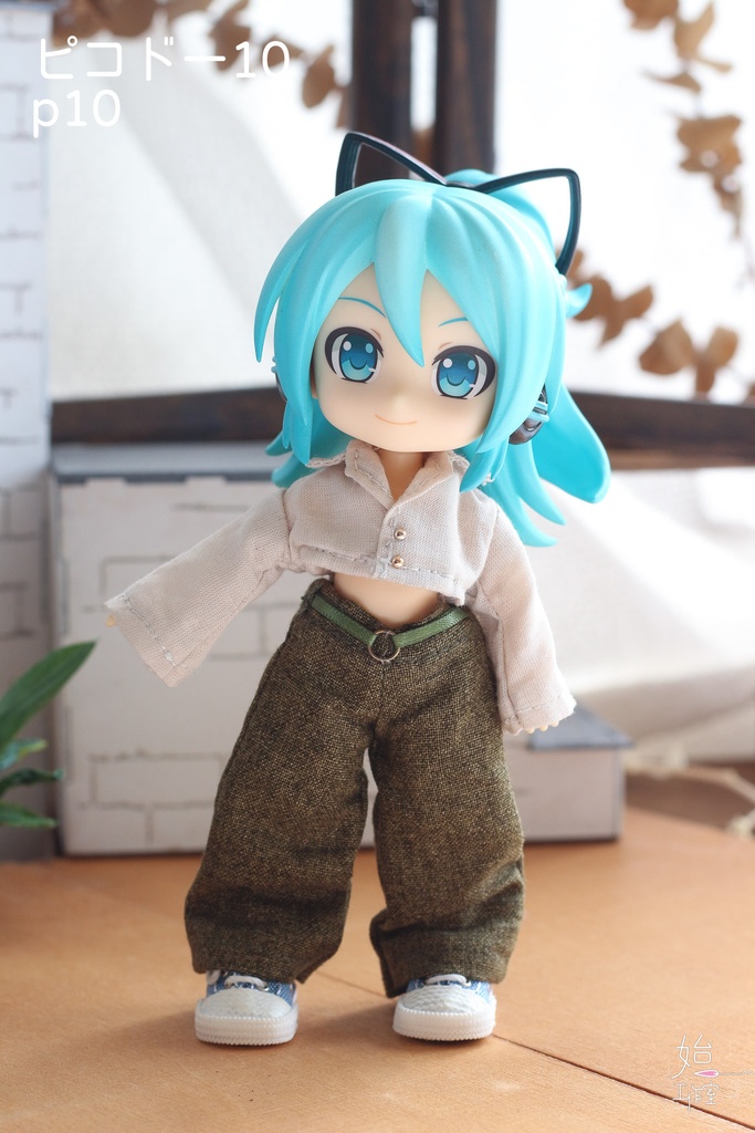 【ワイドパンツ-3 size/オビツ11,ピコドー9/ピコドー10,UFdoll/ワンダーフロッグ】