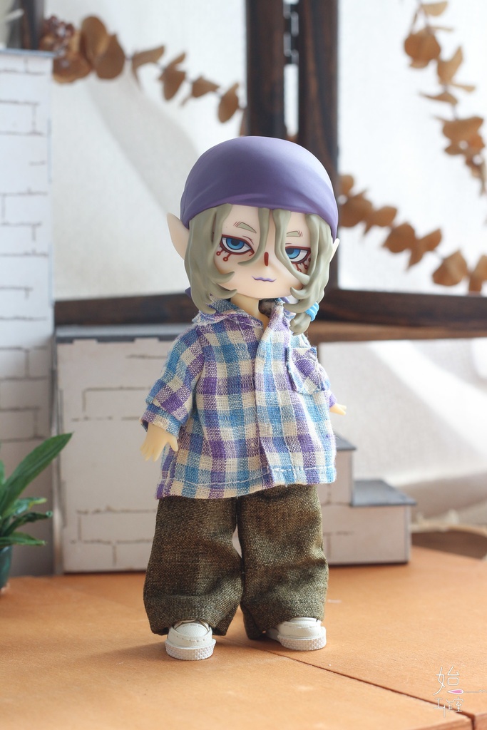 【ワイドパンツ-3 size/オビツ11,ピコドー9/ピコドー10,UFdoll/ワンダーフロッグ】