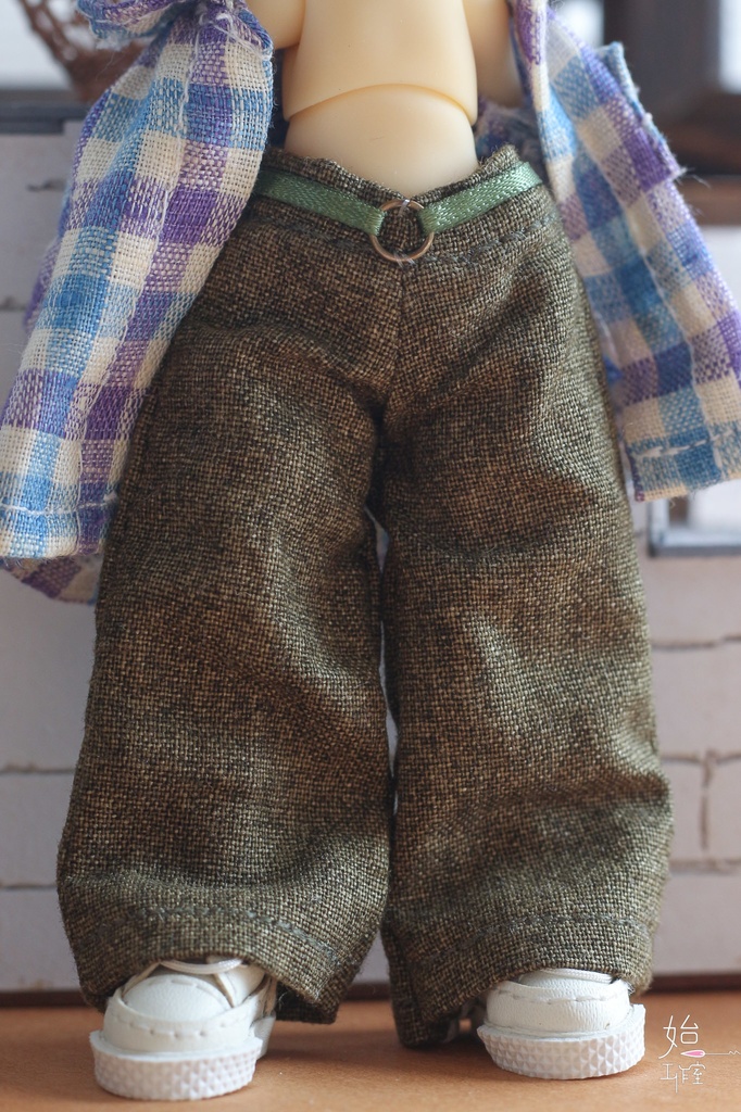 【ワイドパンツ-3 size/オビツ11,ピコドー9/ピコドー10,UFdoll/ワンダーフロッグ】