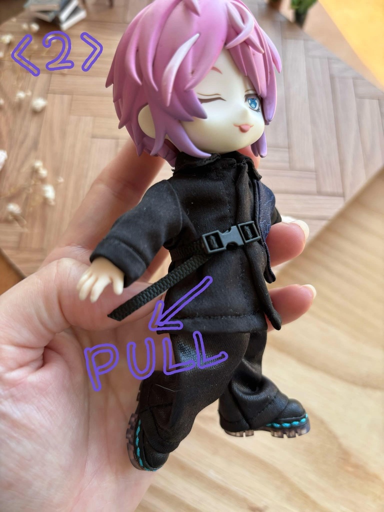 【アシンメトリーベスト 3colors/オビツ11,ピコドー9,ピコドー10】