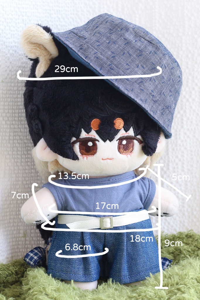 【Pastoral-ピンク/15cmぬい】