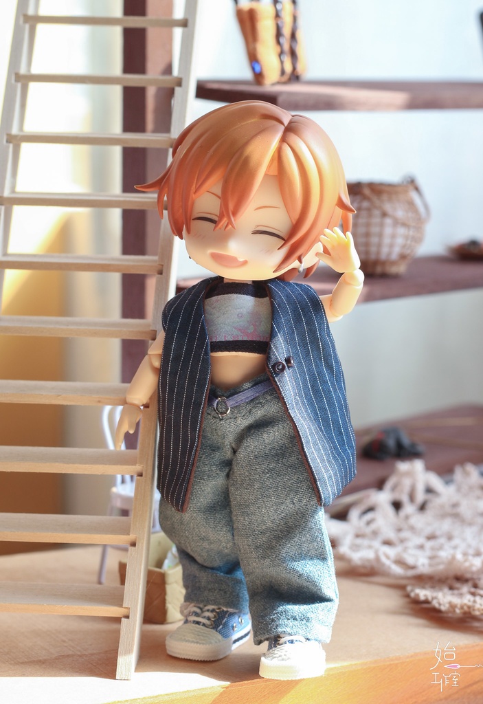 【ワイドパンツ-2 size/オビツ11,ピコドー9/ピコドー10,UFdoll】