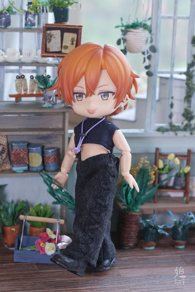 【雷ラインパンツ(3 colors)/オビツ11服】