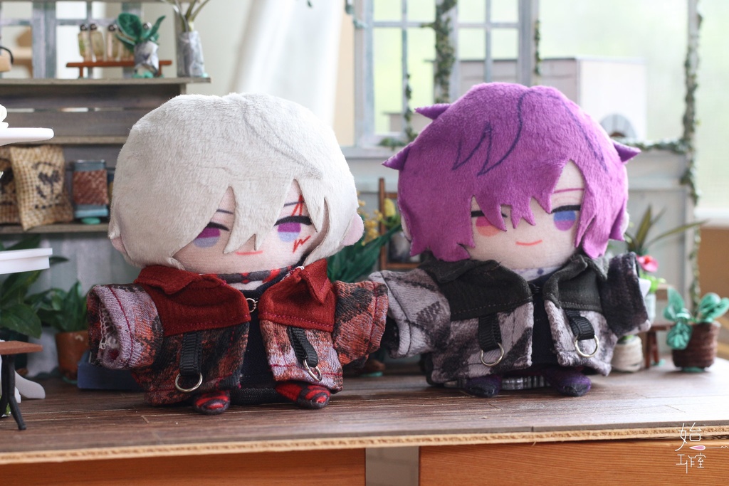 【境界線の外側(2colors)/ぱぺっと or 10cmぬい】