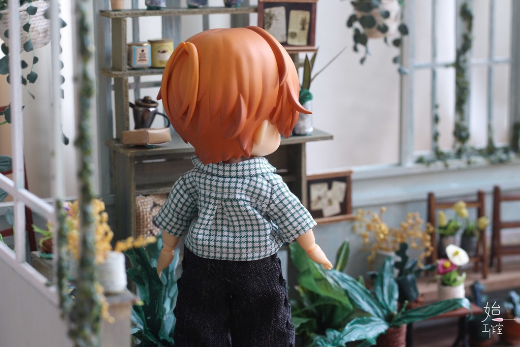 【チェック開襟ショートシャツ-2 colors/オビツ11,ピコドー10】