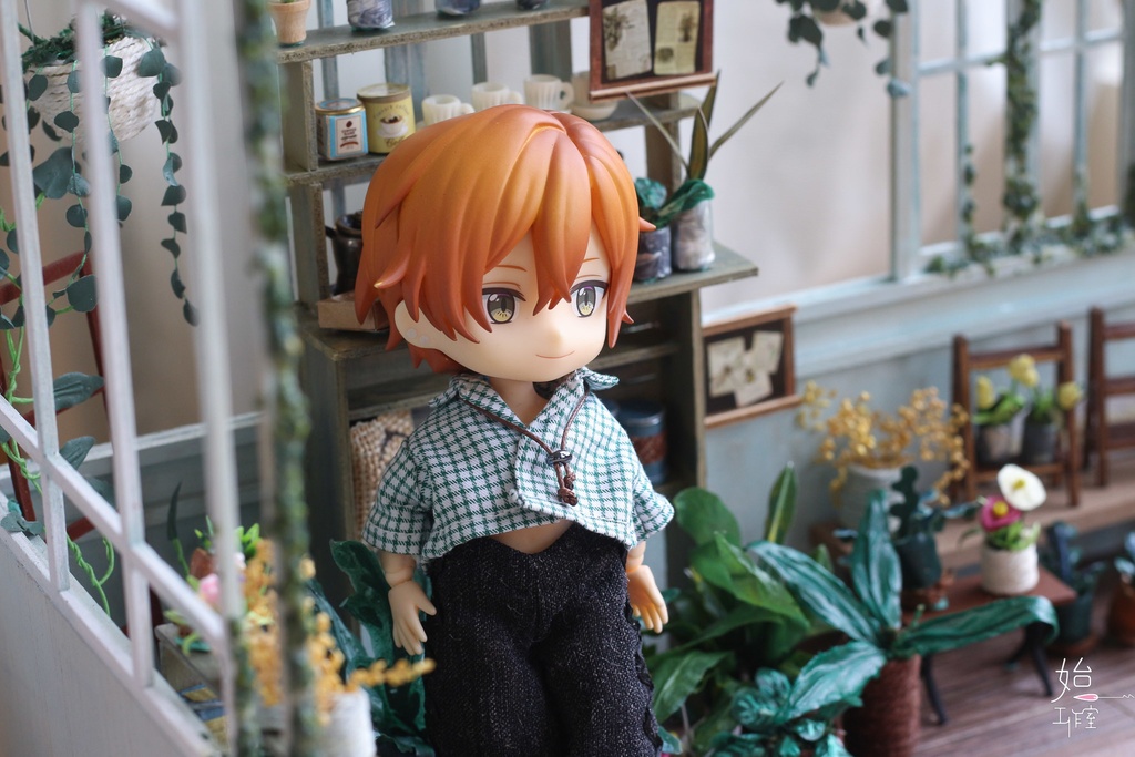 【チェック開襟ショートシャツ-2 colors/オビツ11,ピコドー10】