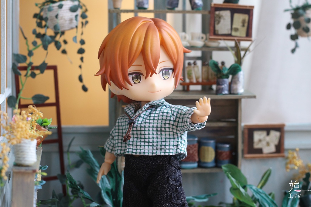 【チェック開襟ショートシャツ-2 colors/オビツ11,ピコドー10】