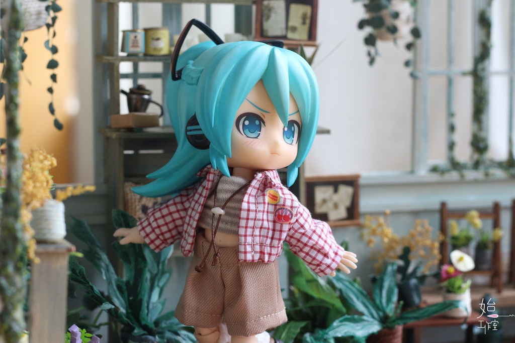 【夏色ジャムのコート/オビツ11服,ピコドー10】