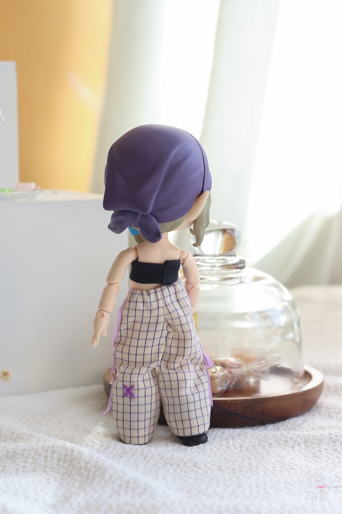 【チェック柄ワイドパンツ(2 colors)/オビツ11,ピコドー9/ピコドー10/ワンダーフロッグWonder Frog】