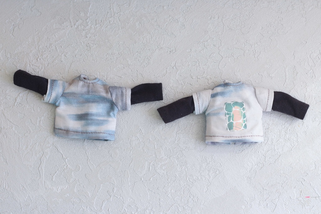 【フェイクレイヤードカットソー(2 colors)/オビツ11,ピコドー10,ワンダーフロッグWonder Frog】