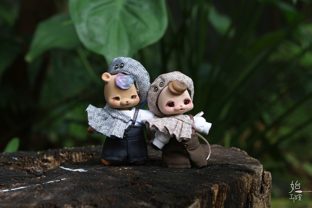 【斜めカットセット(set,2colors)/KUMUKUKU,COCORIANG】