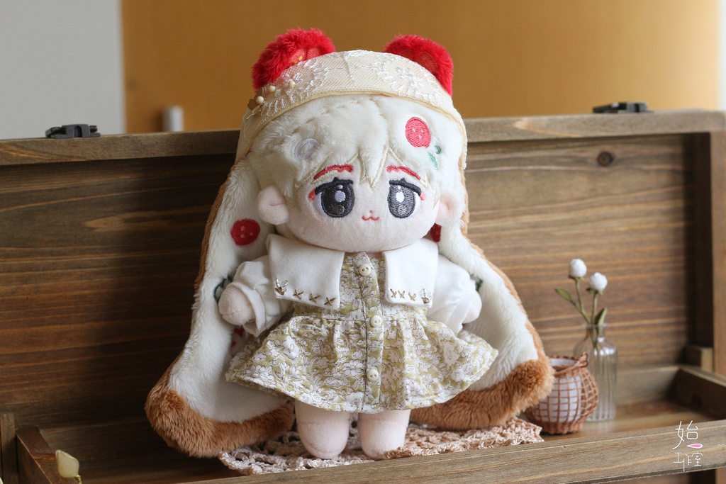 【花、ゆるり(3 colors)/15cmぬい】