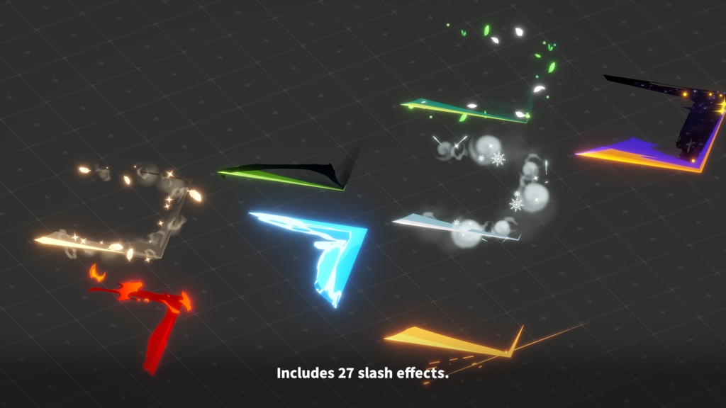 Stylized Critical Slash FX