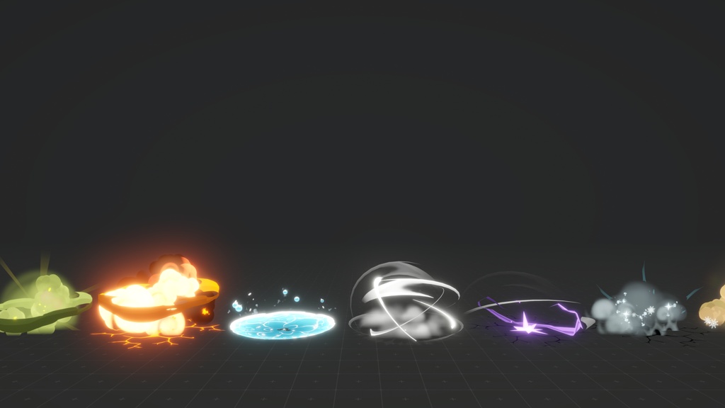 Stylized AOE FX Kit Vol1