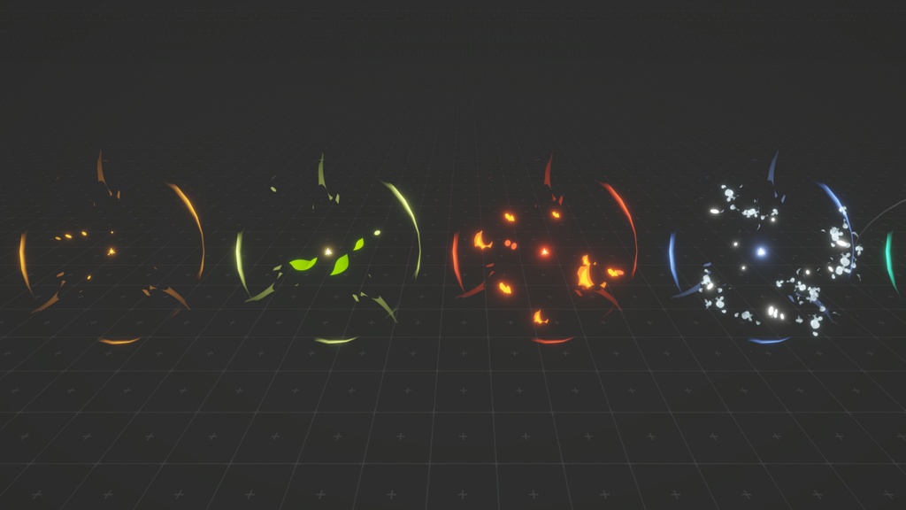 Stylized Projectile FX Kit Vol1