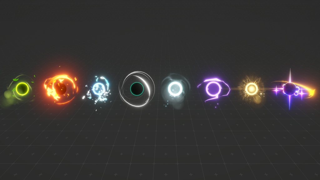 Stylized Projectile FX Kit Vol1