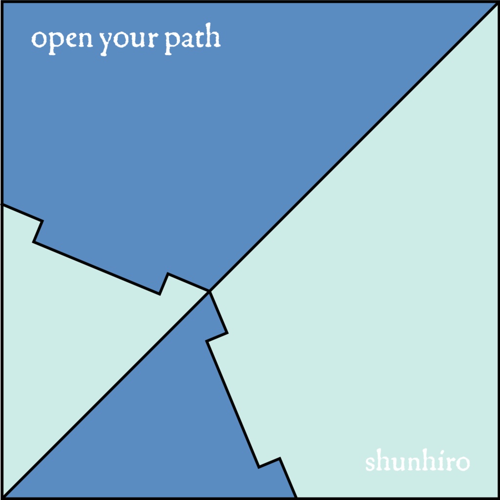 open your path　ダウンロード音源【アルバム】オリジナル10曲入り