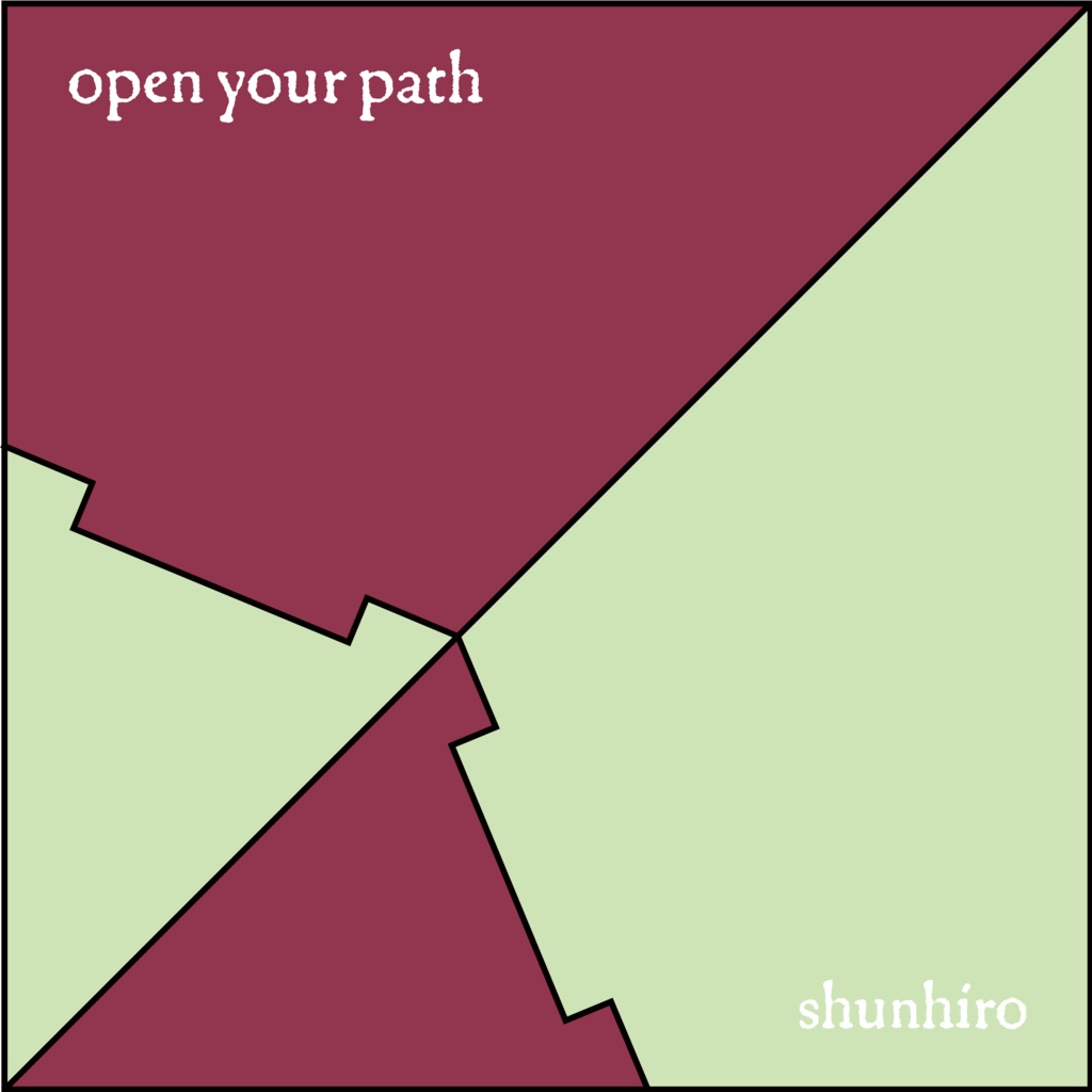 open your path パッケージ版【アルバム】オリジナル10曲入り