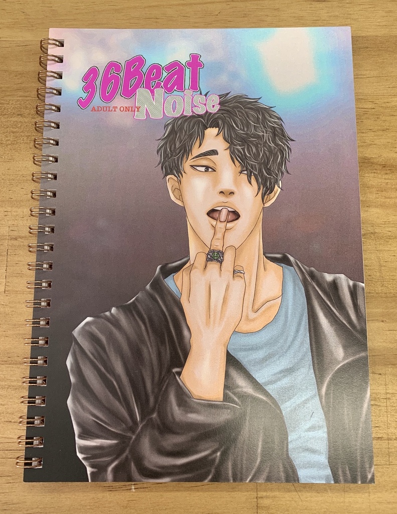 スケッチブック A5サイズ 36beat Noise表紙 馨堂 Booth スケッチブック A5サイズ 36beat Noise表紙 馨堂 Booth
